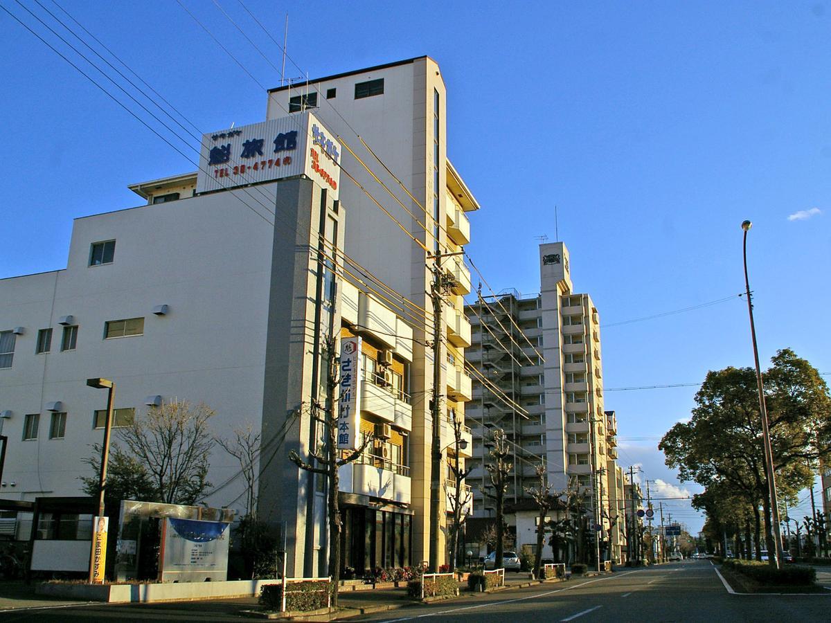 Business Hotel Sakigake Honkan Химедзи Экстерьер фото